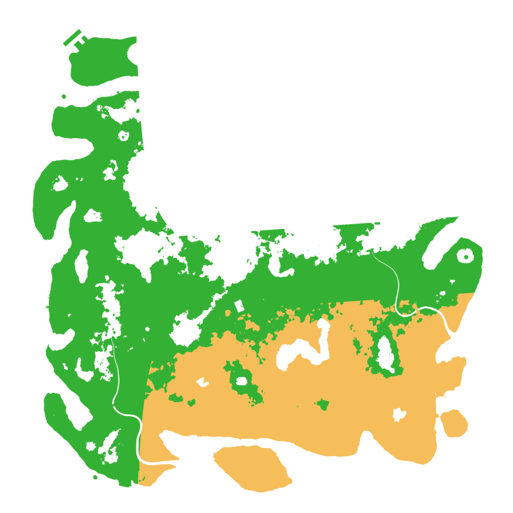 Biome Rust Map: Procedural Map, Size: 4800, Seed: 1446056630