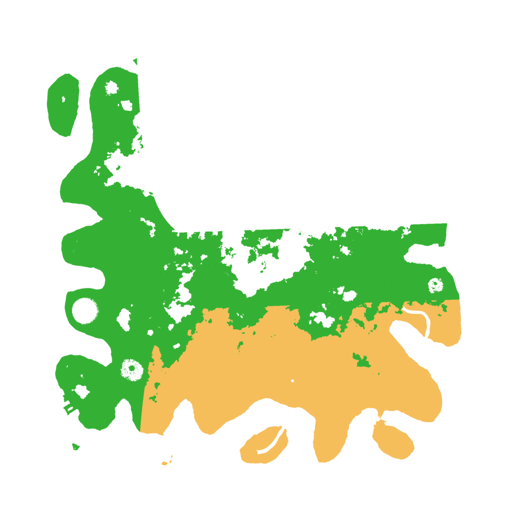 Biome Rust Map: Procedural Map, Size: 3500, Seed: 1278443985