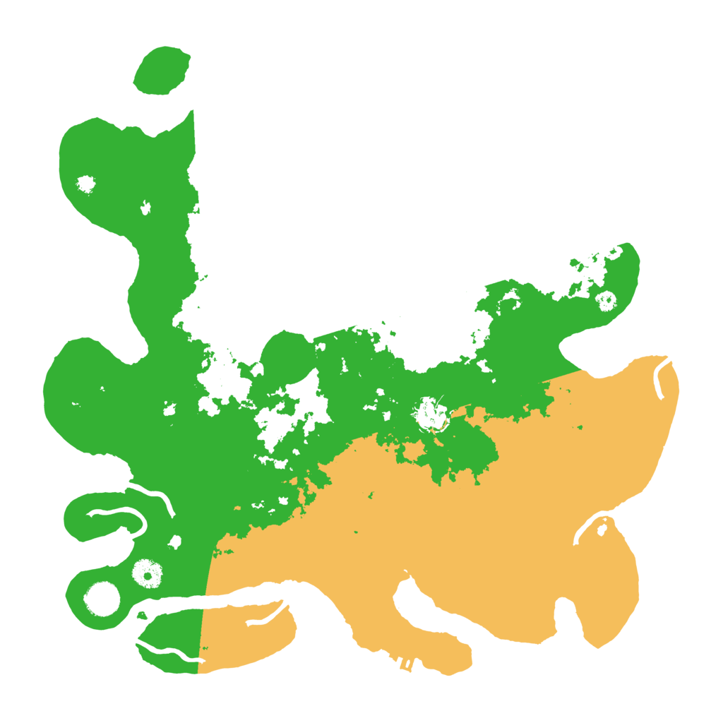 Biome Rust Map: Procedural Map, Size: 3700, Seed: 1769934525