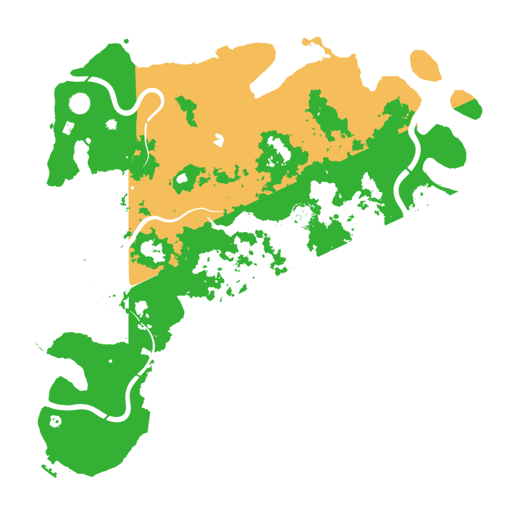 Biome Rust Map: Procedural Map, Size: 4250, Seed: 27868