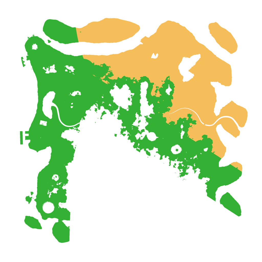 Biome Rust Map: Procedural Map, Size: 4000, Seed: 559798110