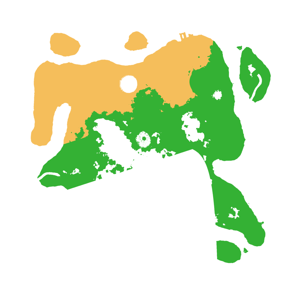 Biome Rust Map: Procedural Map, Size: 3000, Seed: 1325