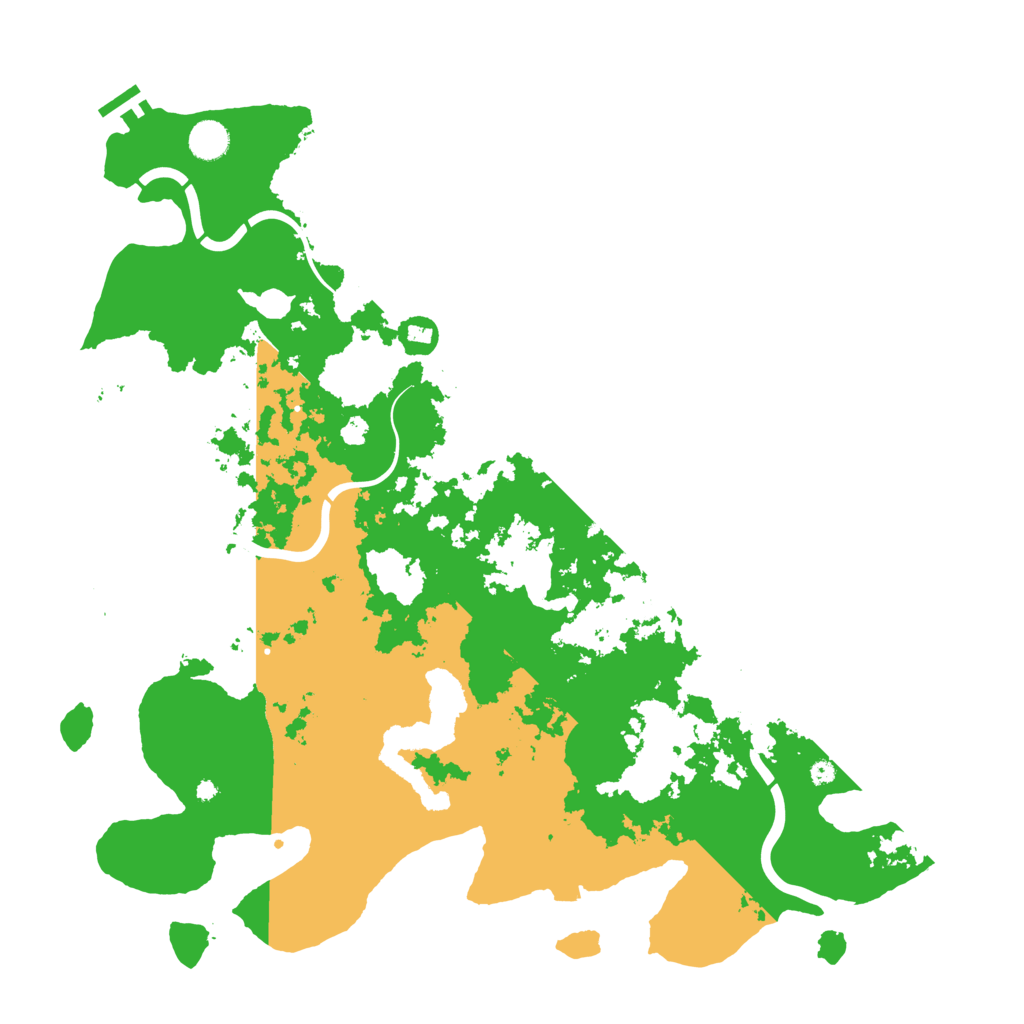 Biome Rust Map: Procedural Map, Size: 4500, Seed: 269037449