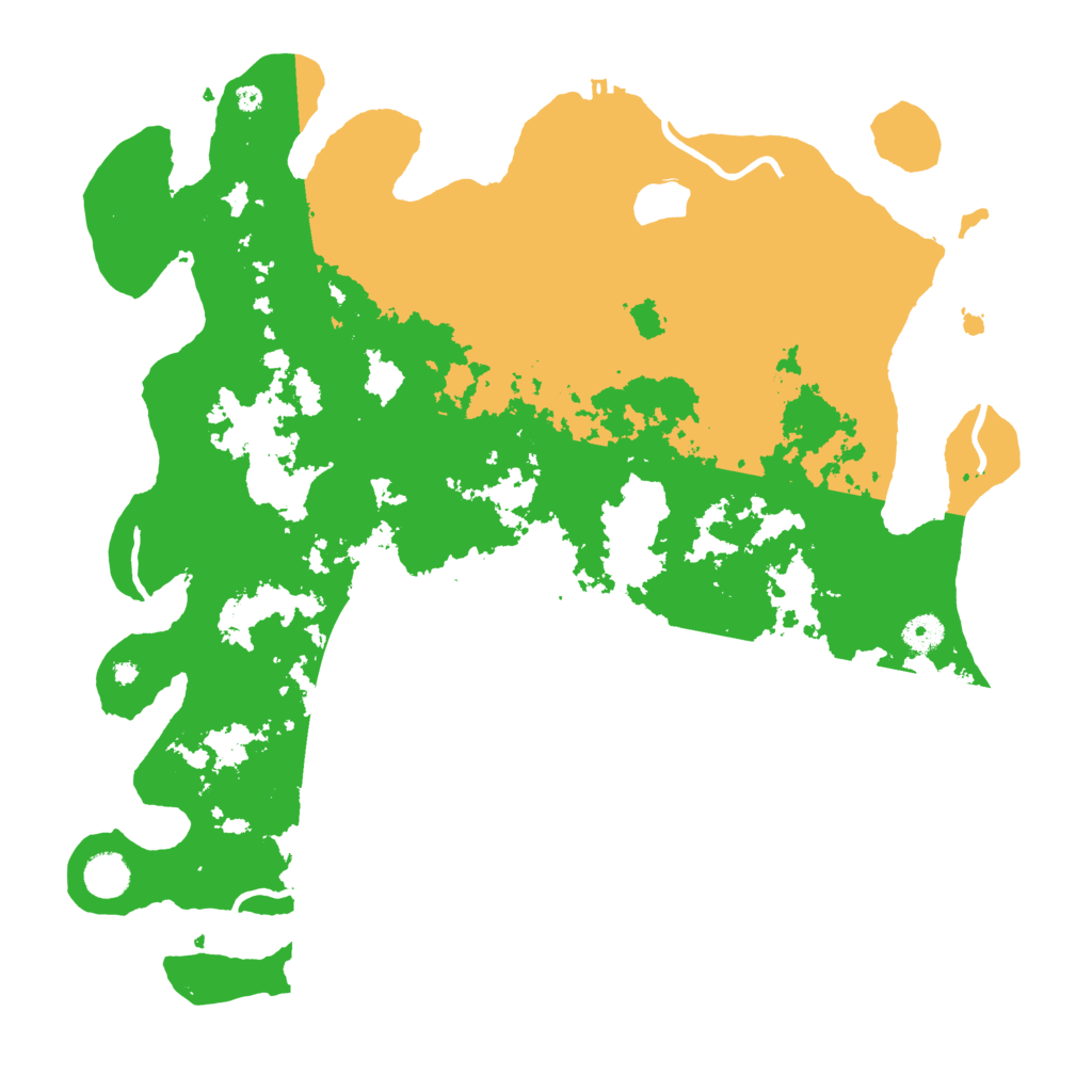 Biome Rust Map: Procedural Map, Size: 4250, Seed: 16393