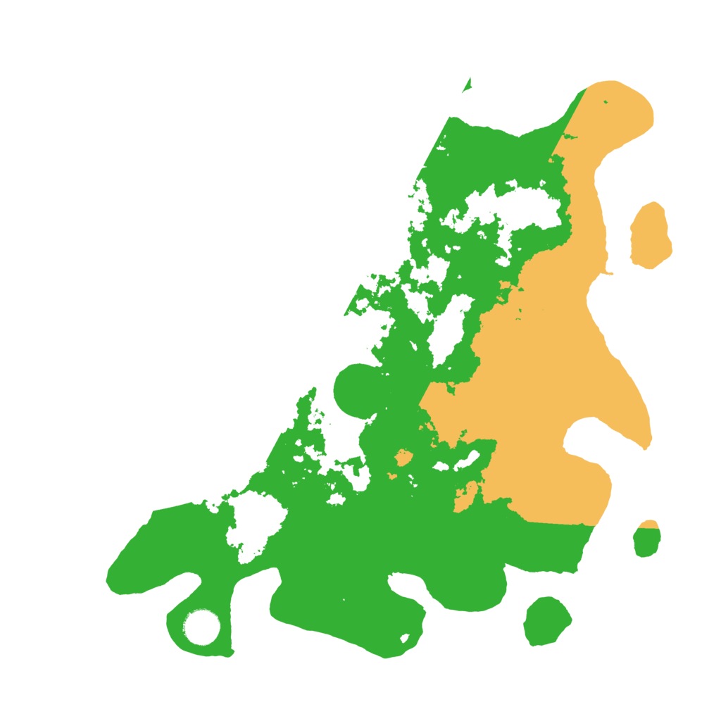 Biome Rust Map: Barren, Size: 3550, Seed: 711079