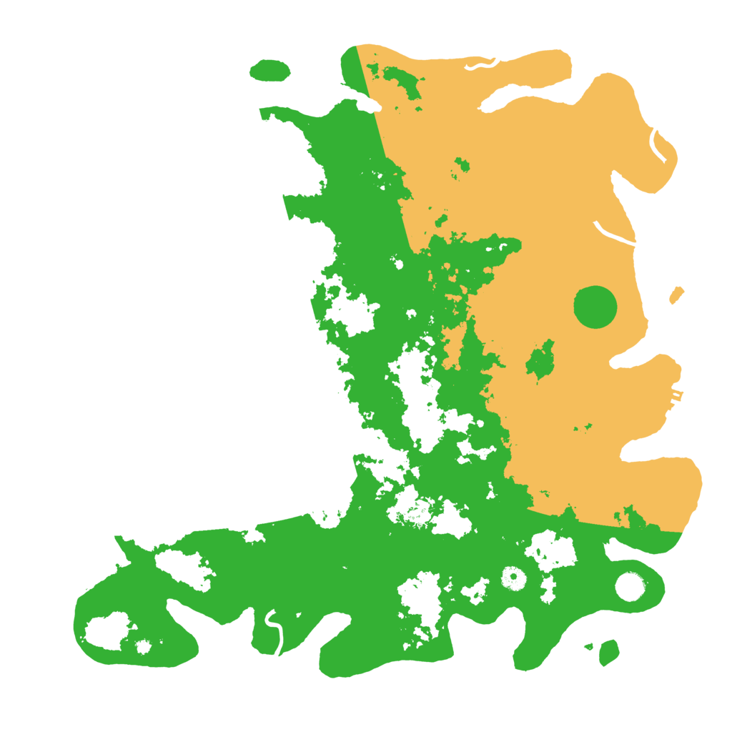 Biome Rust Map: Procedural Map, Size: 4500, Seed: 13794