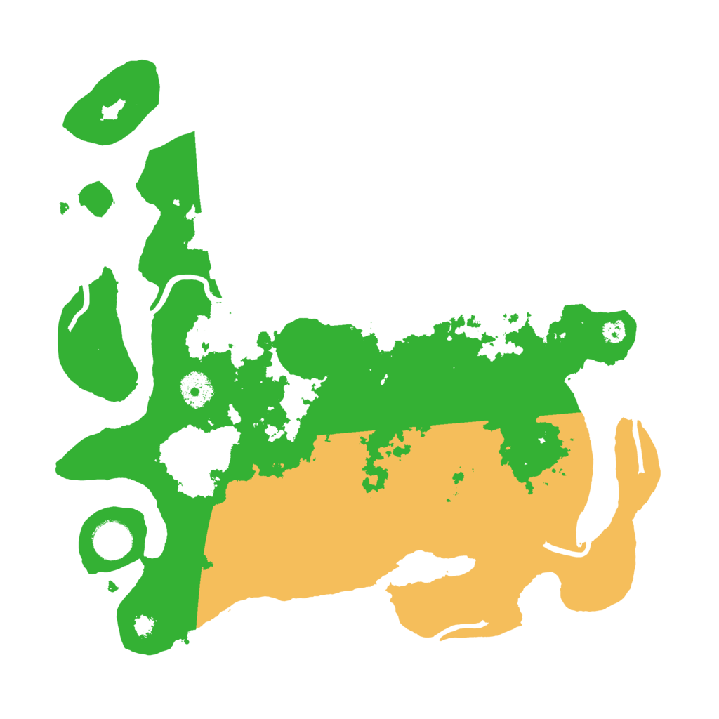 Biome Rust Map: Procedural Map, Size: 3250, Seed: 230203