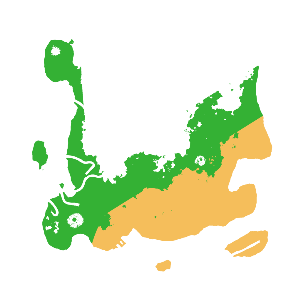 Biome Rust Map: Procedural Map, Size: 3000, Seed: 279932307