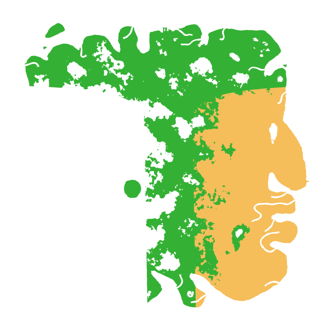 Biome Rust Map: Procedural Map, Size: 5000, Seed: 1184193471