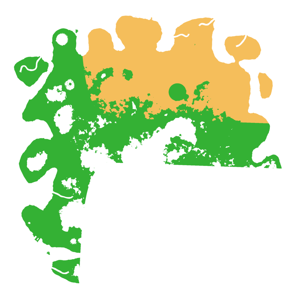 Biome Rust Map: Procedural Map, Size: 4500, Seed: 458878996