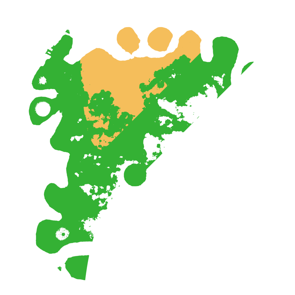 Biome Rust Map: Procedural Map, Size: 3500, Seed: 4397969
