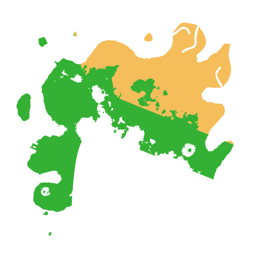 Biome Rust Map: Procedural Map, Size: 3000, Seed: 336762188