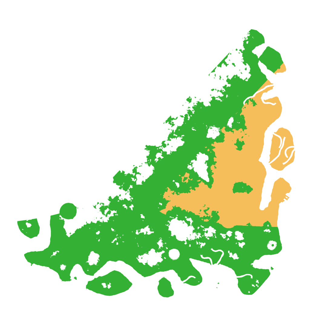 Biome Rust Map: Procedural Map, Size: 5000, Seed: 955000