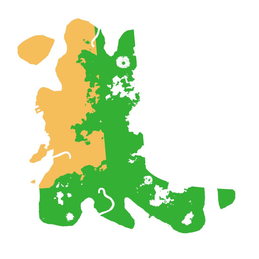 Biome Rust Map: Procedural Map, Size: 3000, Seed: 15675