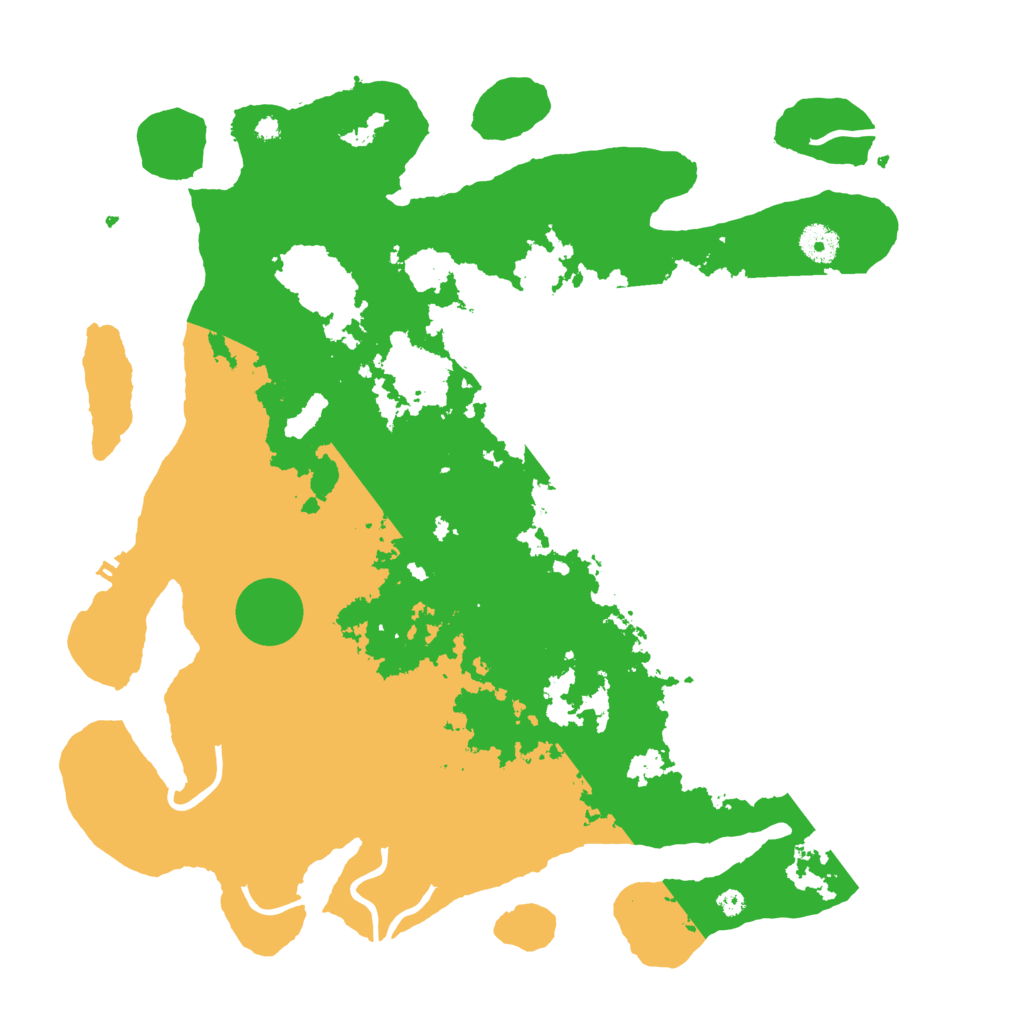 Biome Rust Map: Procedural Map, Size: 4000, Seed: 340932