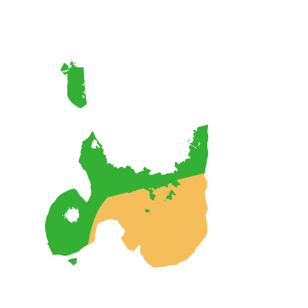 Biome Rust Map: Procedural Map, Size: 1933, Seed: 1