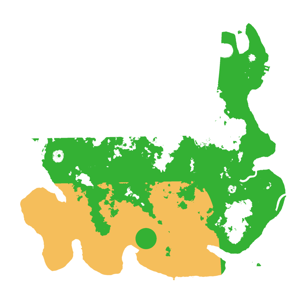 Biome Rust Map: Procedural Map, Size: 3800, Seed: 110413810