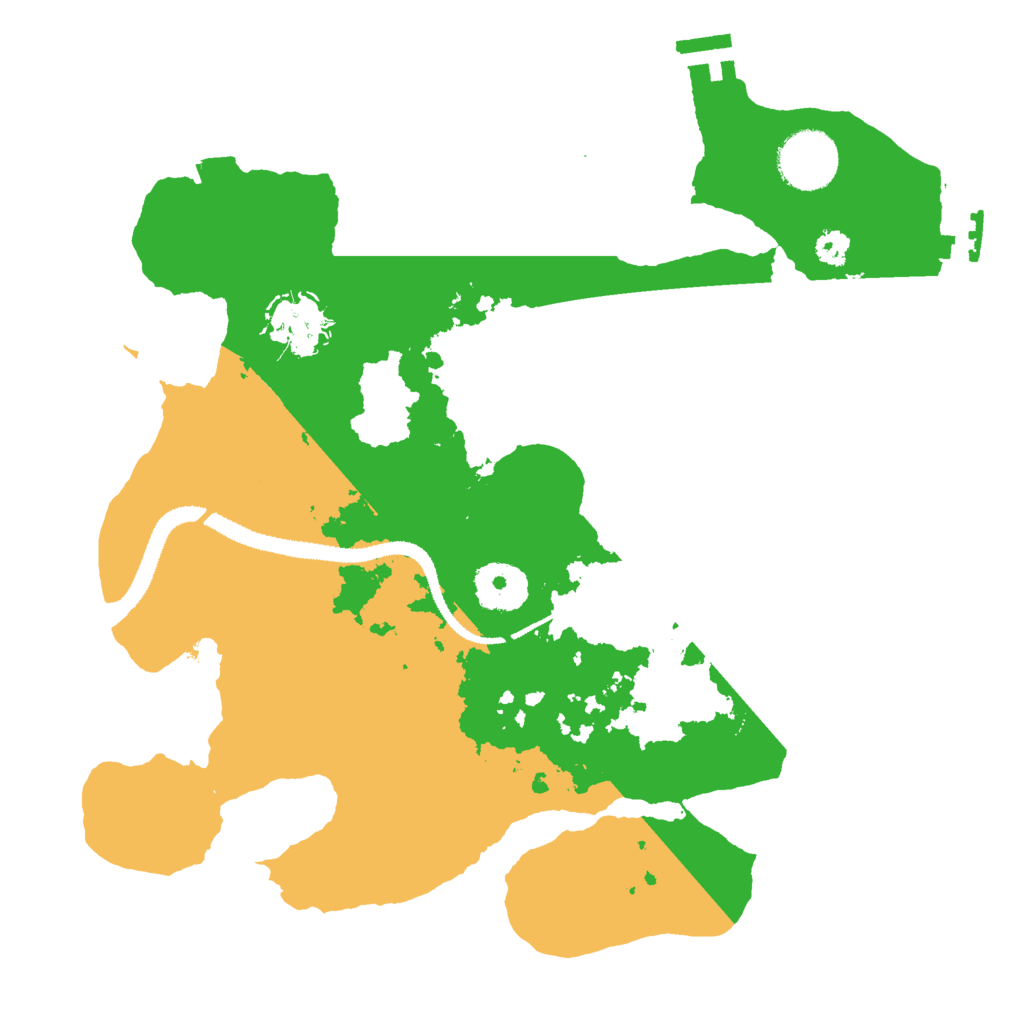 Biome Rust Map: Procedural Map, Size: 3000, Seed: 546783