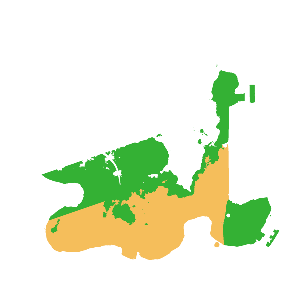 Biome Rust Map: Procedural Map, Size: 2350, Seed: 648252