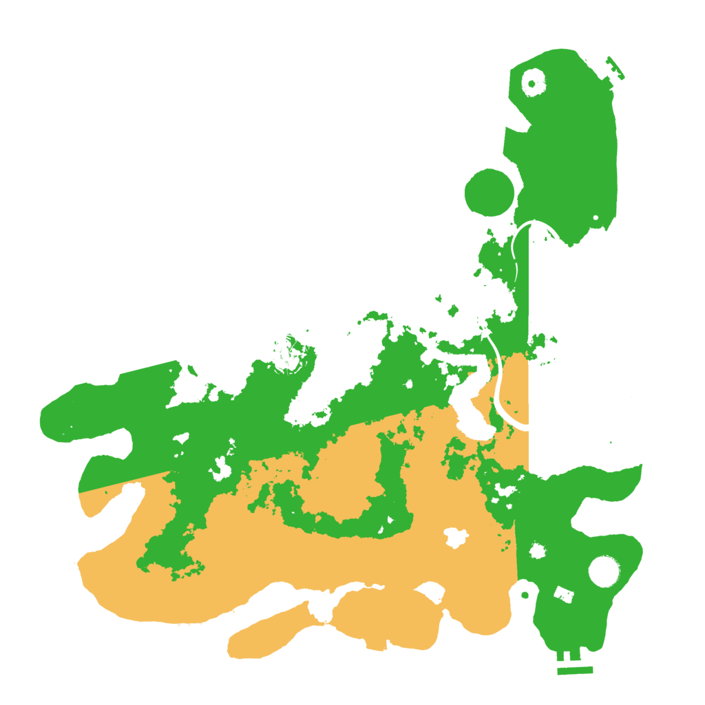 Biome Rust Map: Procedural Map, Size: 4000, Seed: 230227