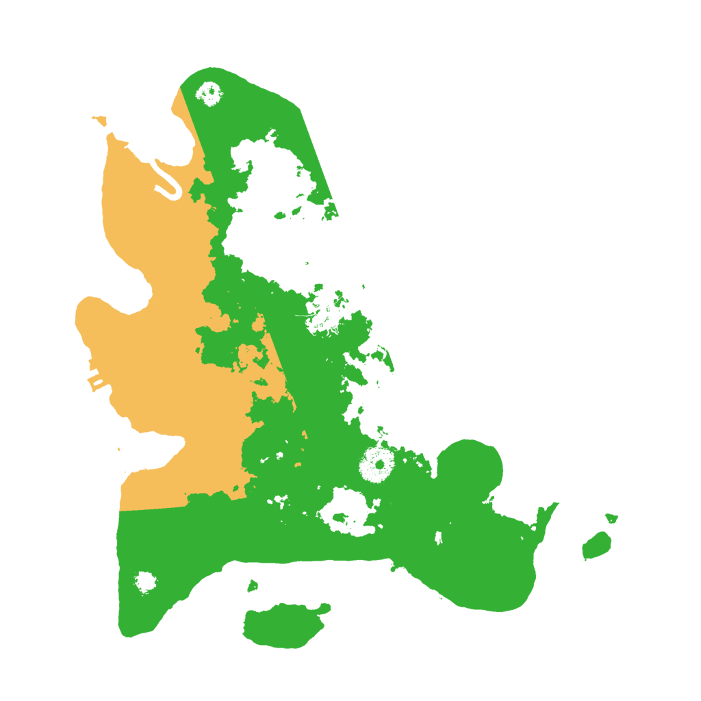 Biome Rust Map: Procedural Map, Size: 3000, Seed: 77777330