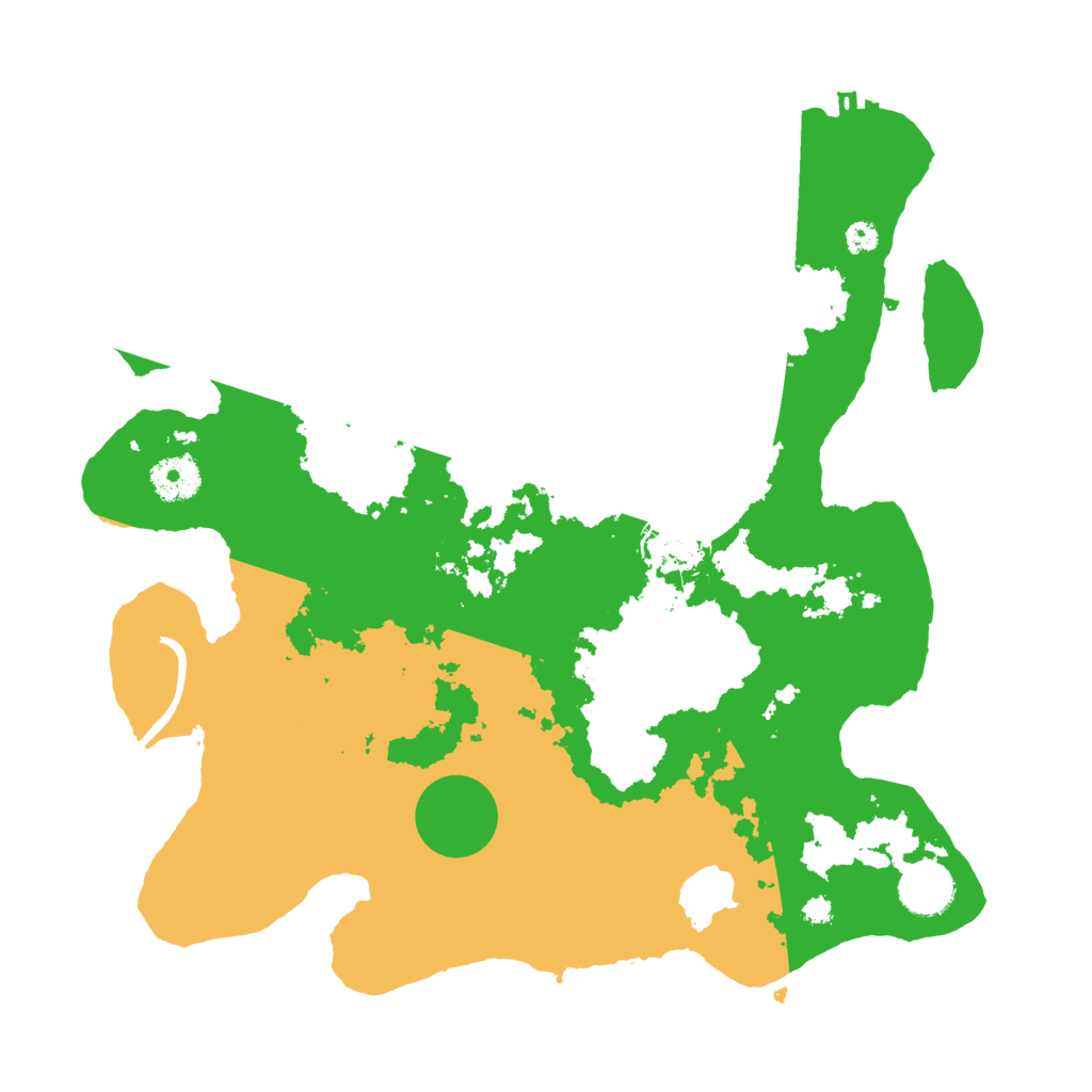 Biome Rust Map: Procedural Map, Size: 3500, Seed: 1923750824