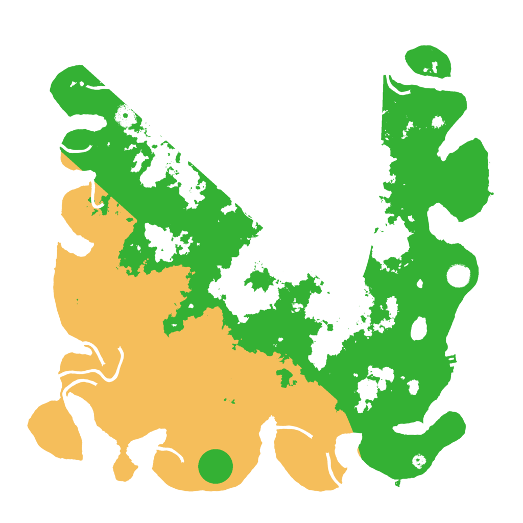 Biome Rust Map: Procedural Map, Size: 4000, Seed: 1349710018