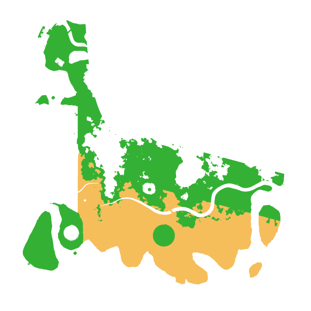 Biome Rust Map: Procedural Map, Size: 3750, Seed: 343243