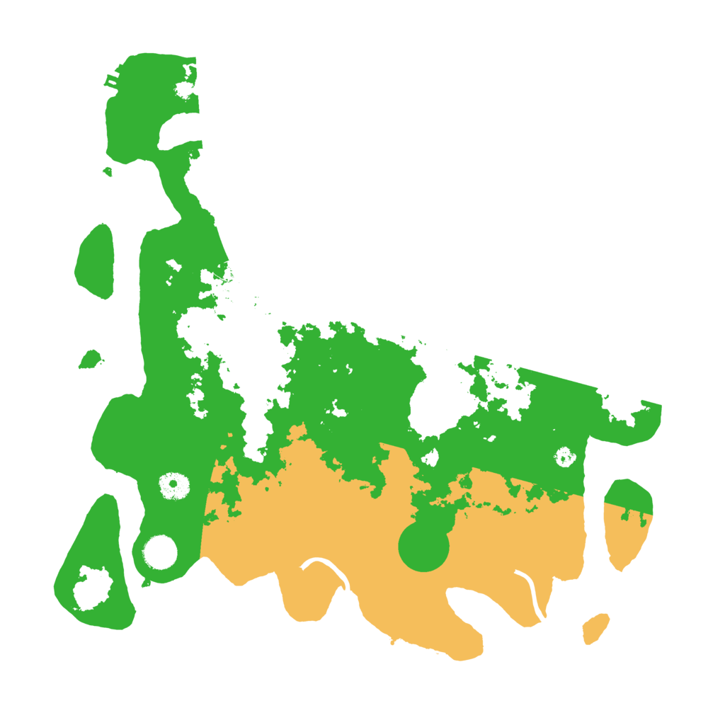 Biome Rust Map: Procedural Map, Size: 3750, Seed: 343243