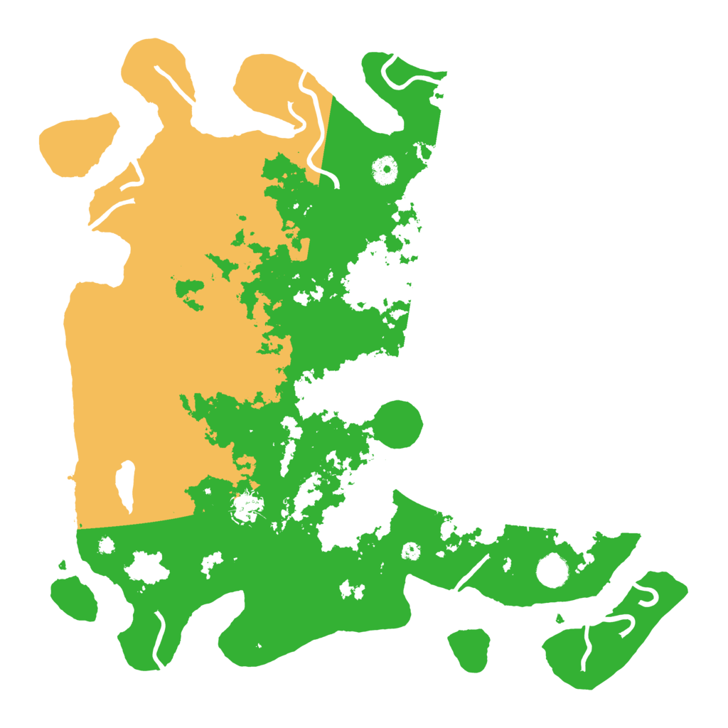 Biome Rust Map: Procedural Map, Size: 4000, Seed: 181810