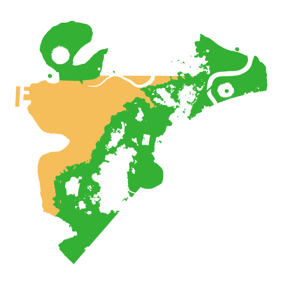 Biome Rust Map: Procedural Map, Size: 3000, Seed: 1735181870