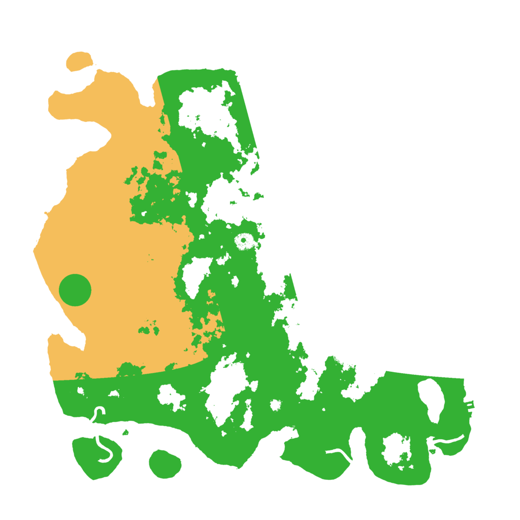 Biome Rust Map: Procedural Map, Size: 4250, Seed: 1108711174