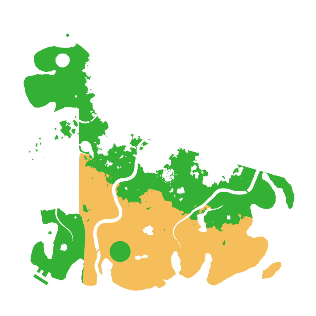 Biome Rust Map: Procedural Map, Size: 4000, Seed: 1921675140