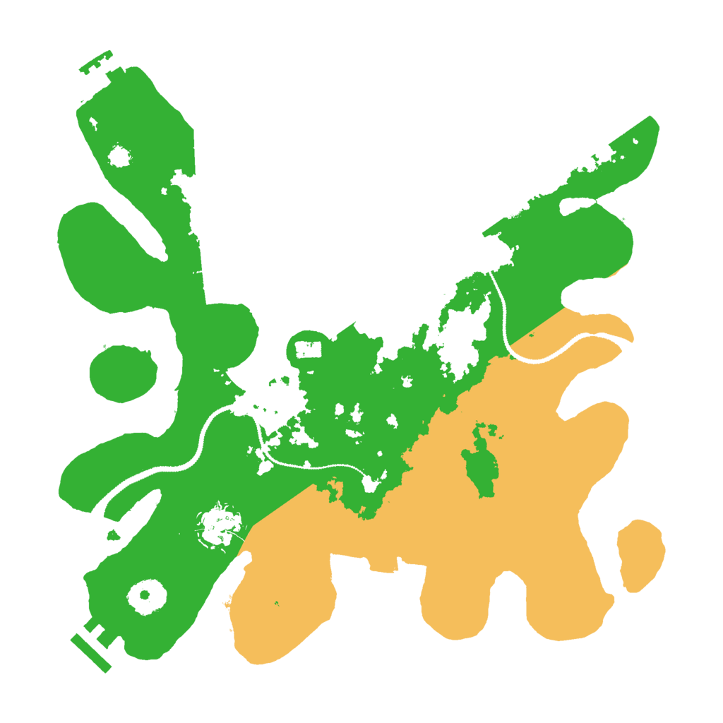 Biome Rust Map: Procedural Map, Size: 3000, Seed: 1394903917