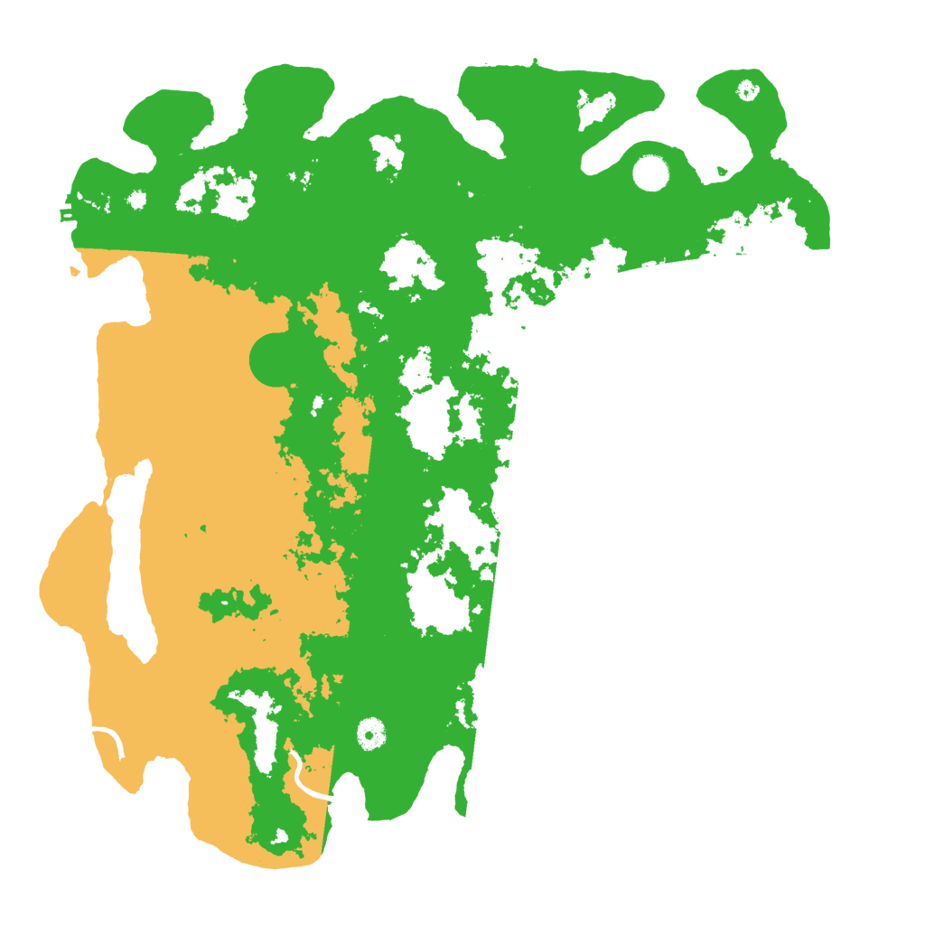Biome Rust Map: Procedural Map, Size: 4500, Seed: 611873503