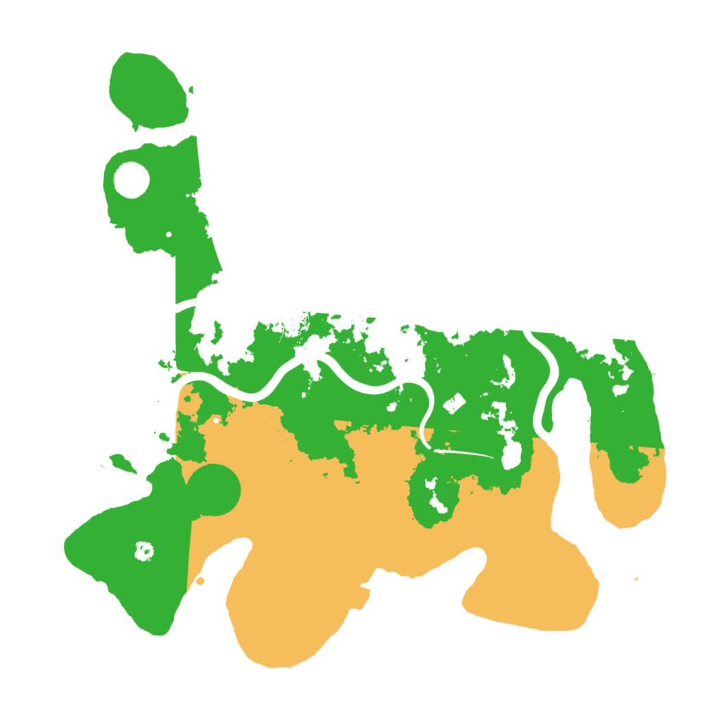 Biome Rust Map: Procedural Map, Size: 3600, Seed: 340