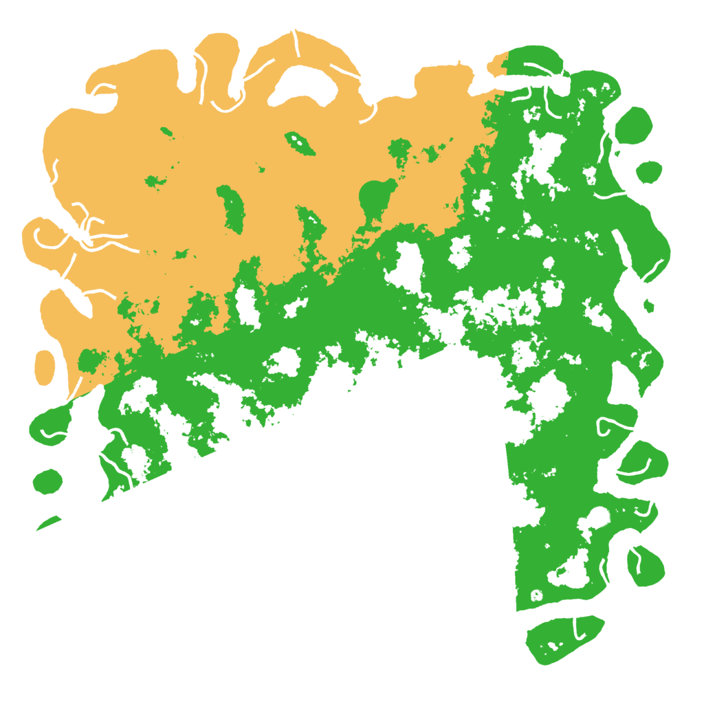 Biome Rust Map: Procedural Map, Size: 6000, Seed: 783909104