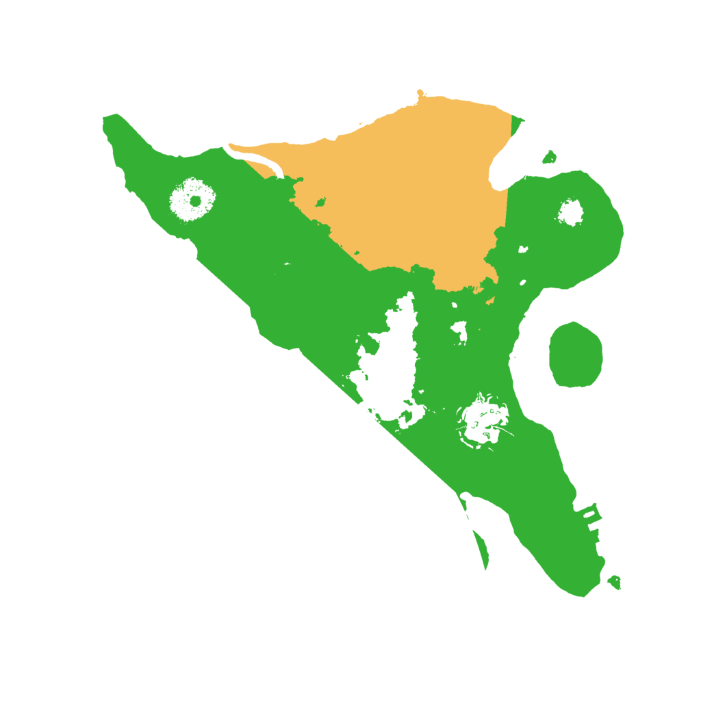 Biome Rust Map: Procedural Map, Size: 2500, Seed: 328716091