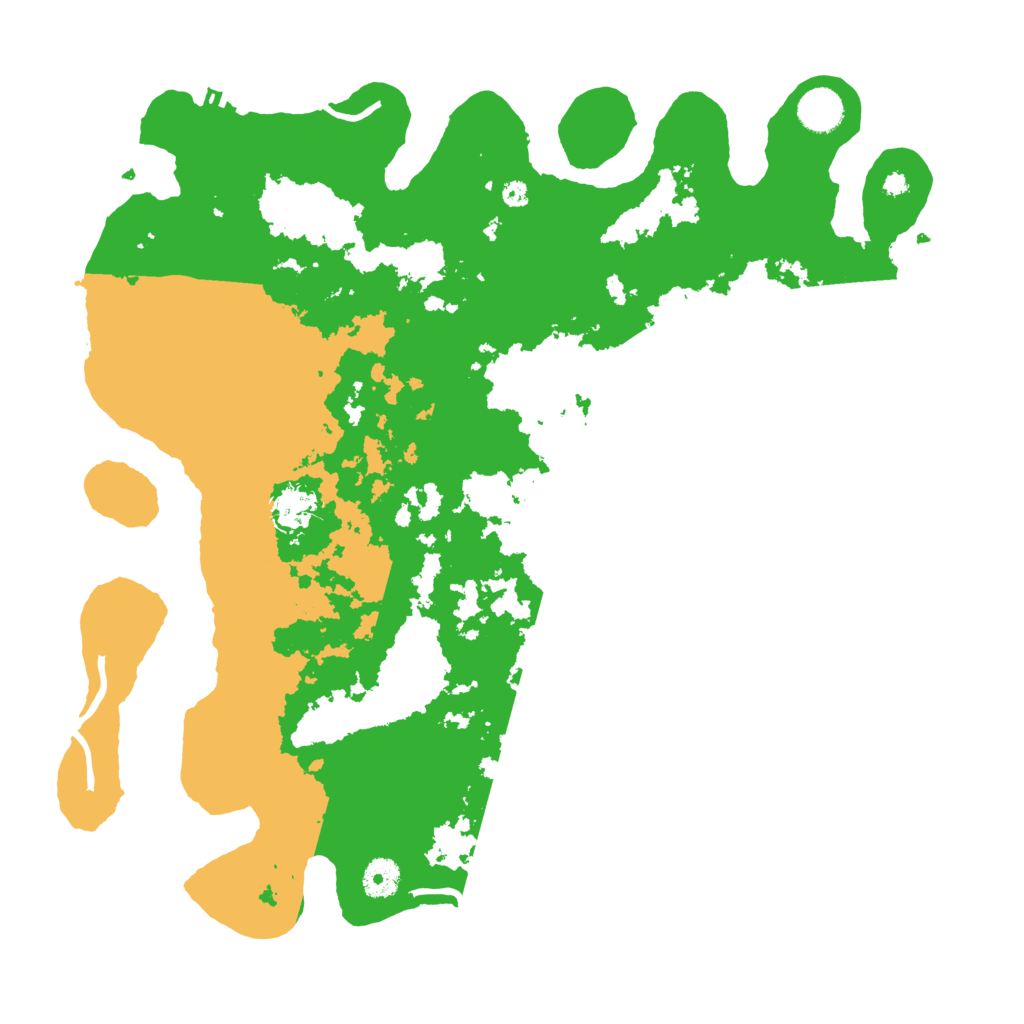 Biome Rust Map: Procedural Map, Size: 4000, Seed: 757534477