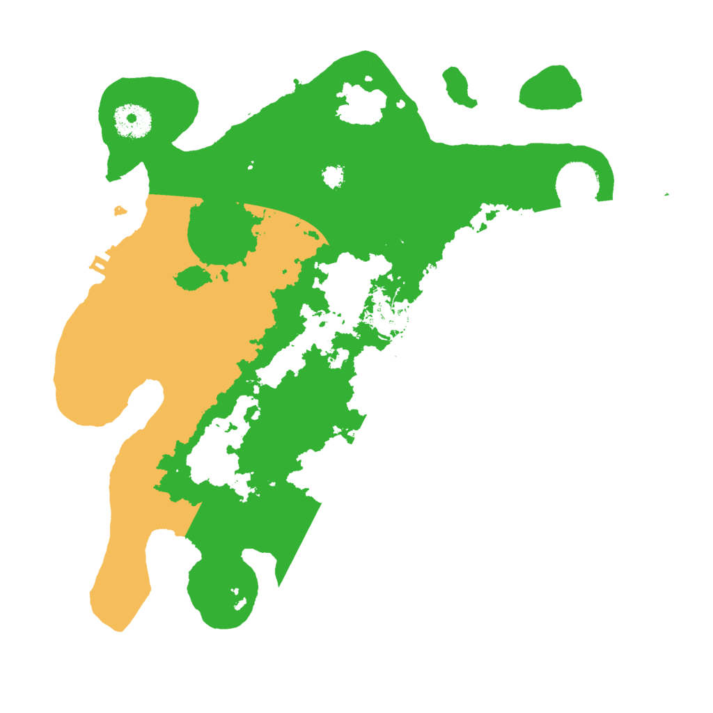 Biome Rust Map: Procedural Map, Size: 3000, Seed: 1041736604