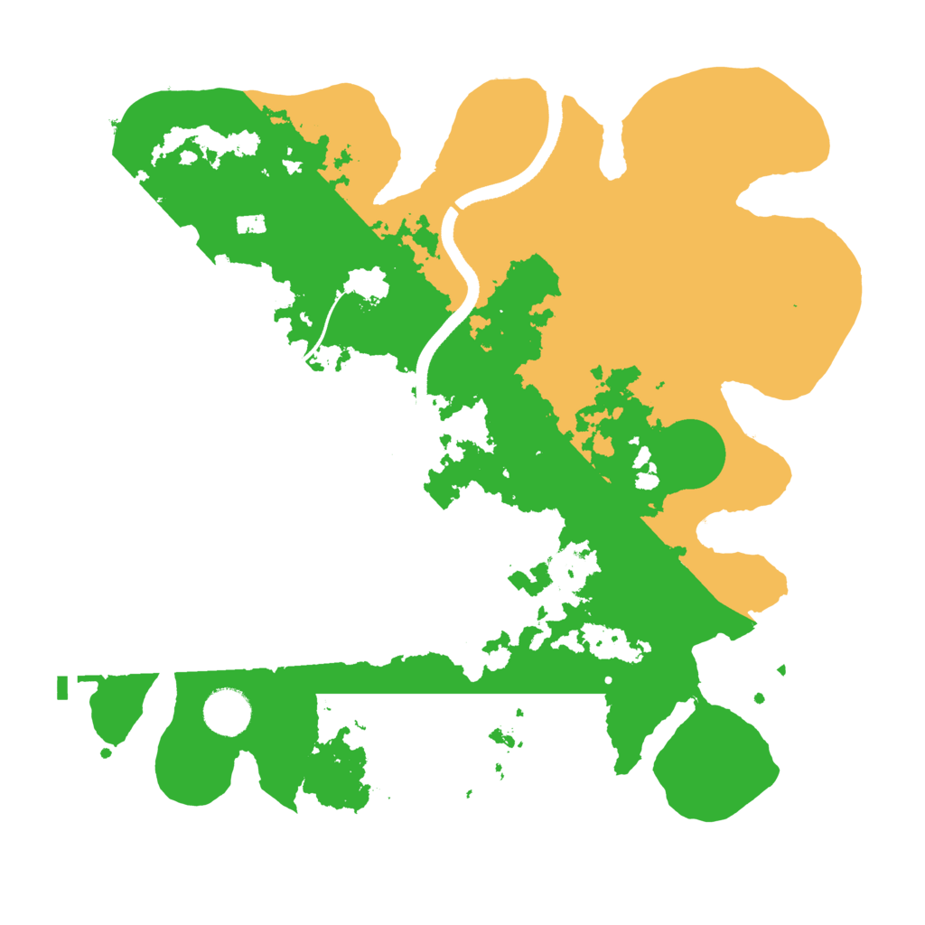 Biome Rust Map: Procedural Map, Size: 3500, Seed: 1945713365