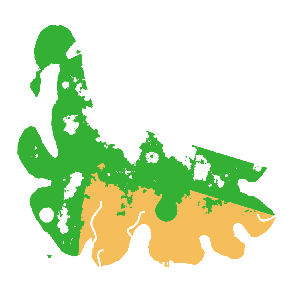 Biome Rust Map: Procedural Map, Size: 3500, Seed: 1235123