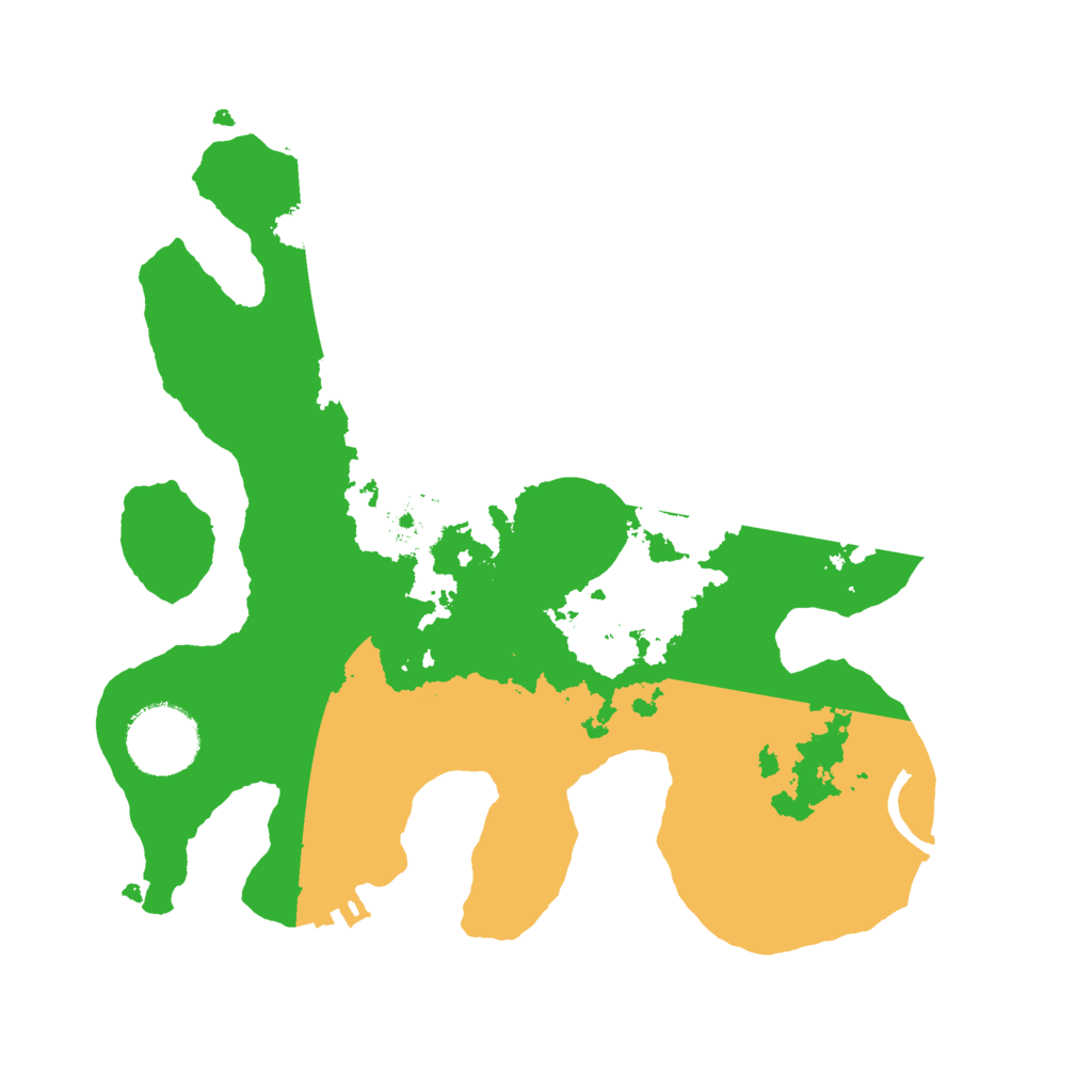 Biome Rust Map: Procedural Map, Size: 2700, Seed: 1233333606