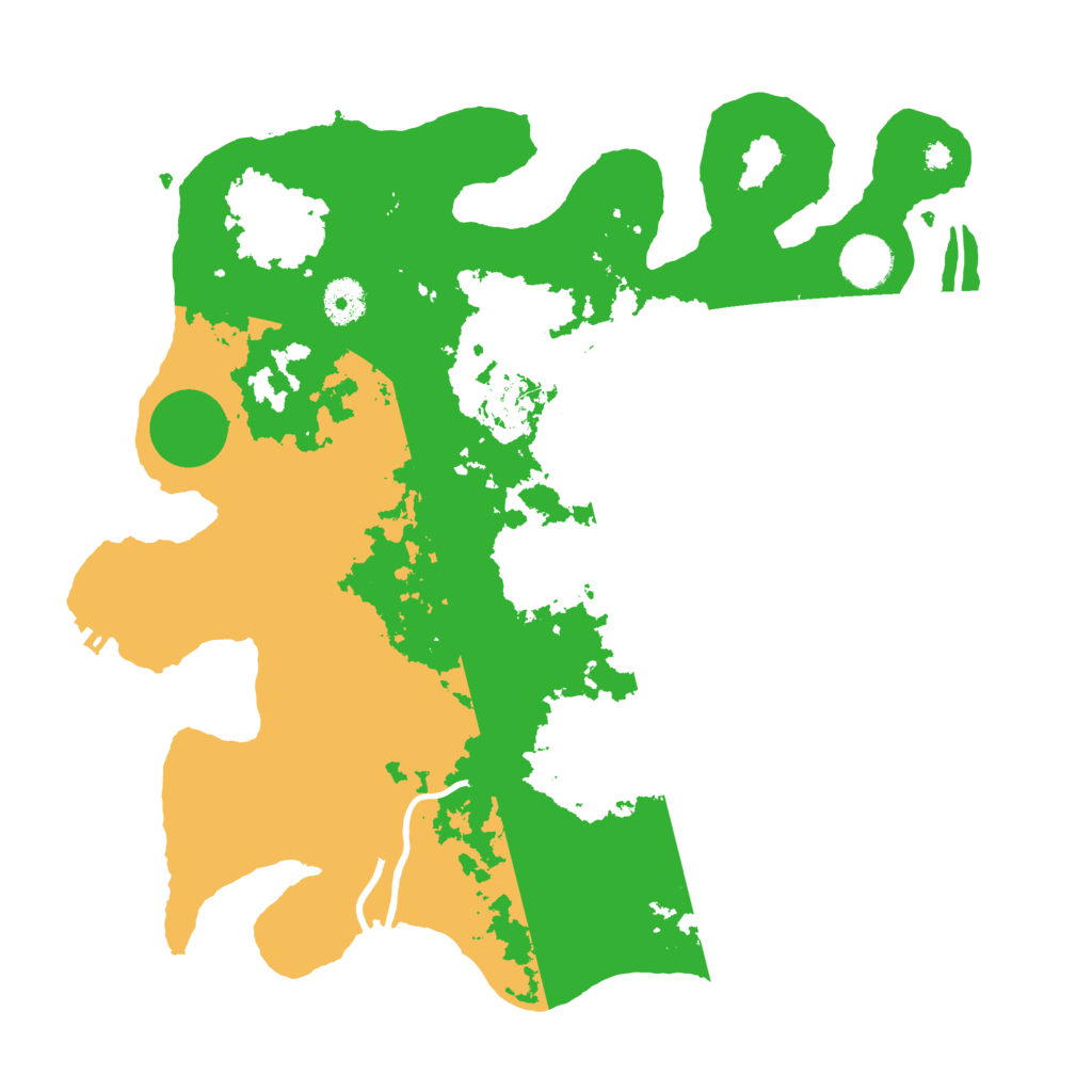 Biome Rust Map: Procedural Map, Size: 3700, Seed: 804852098