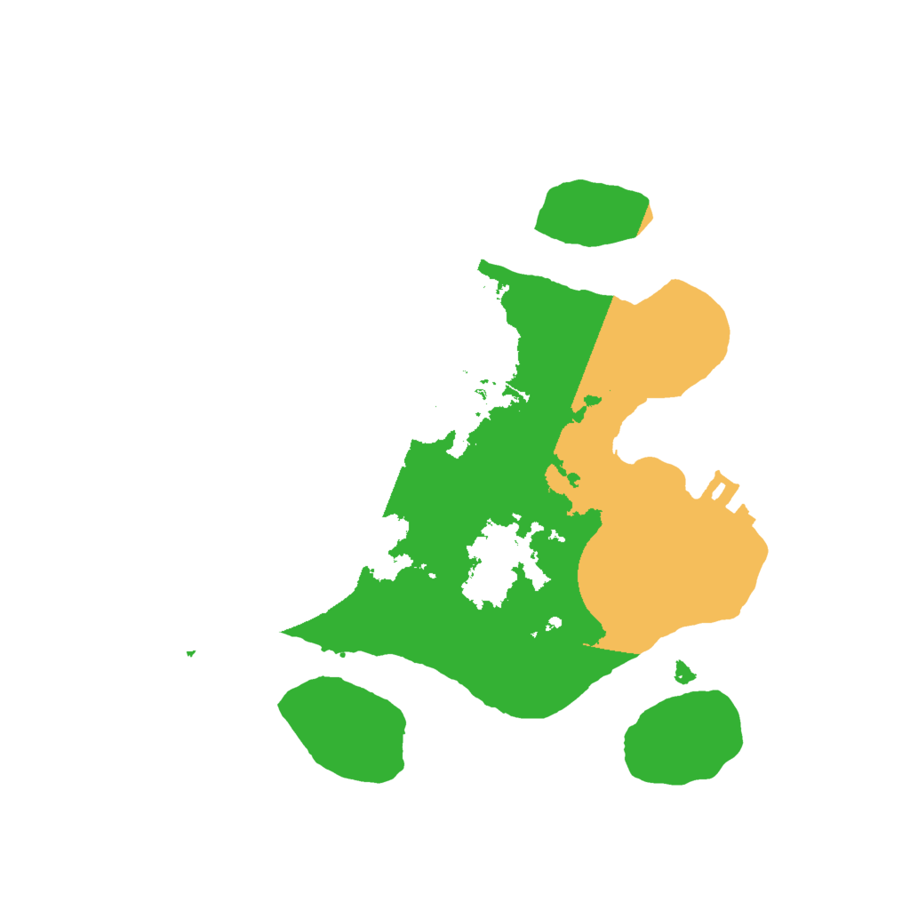 Biome Rust Map: Procedural Map, Size: 2000, Seed: 6891246