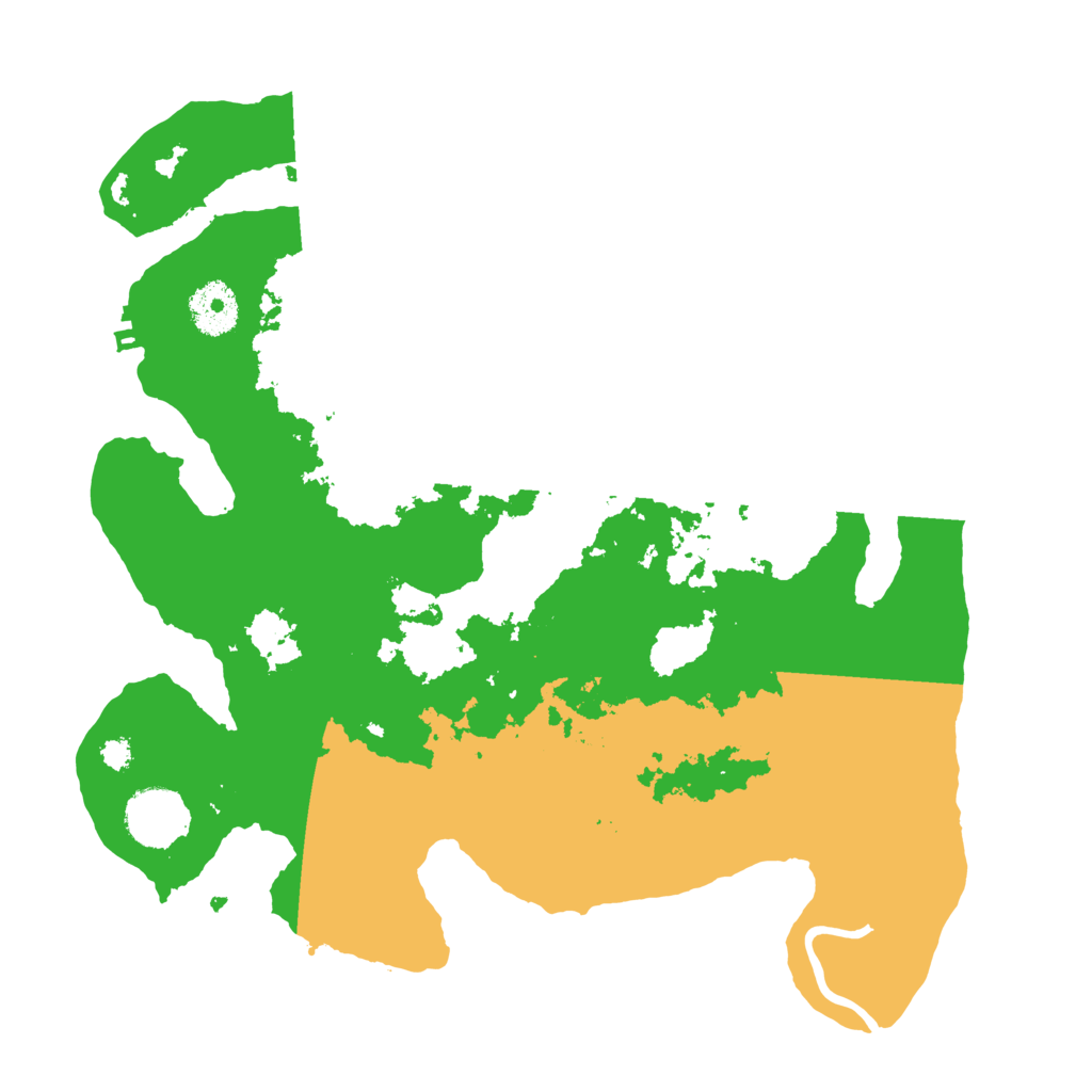 Biome Rust Map: Procedural Map, Size: 3250, Seed: 389338657