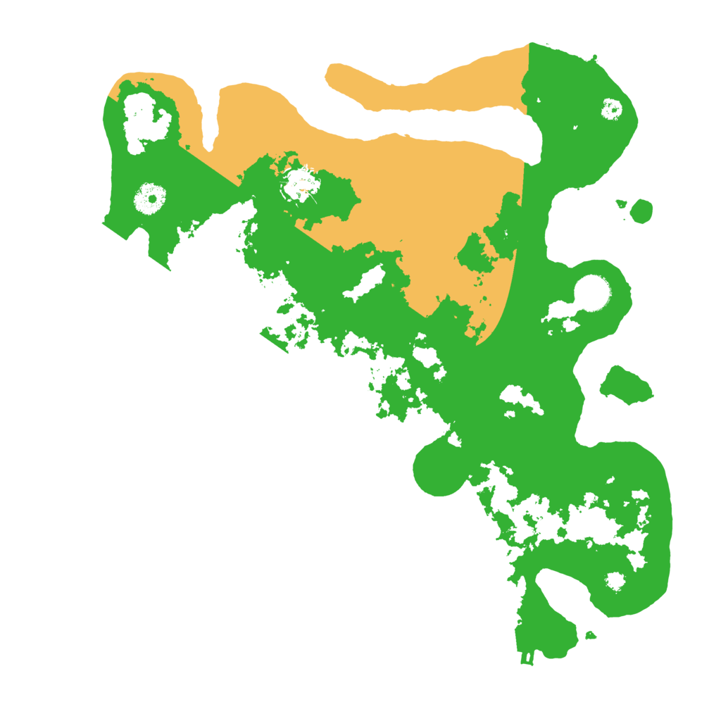 Biome Rust Map: Procedural Map, Size: 3500, Seed: 78783020