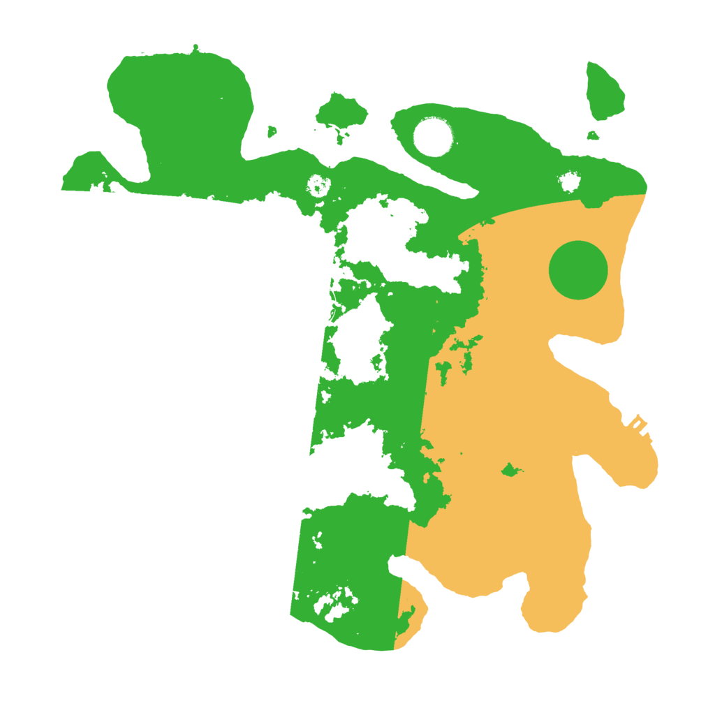 Biome Rust Map: Procedural Map, Size: 3200, Seed: 900700749