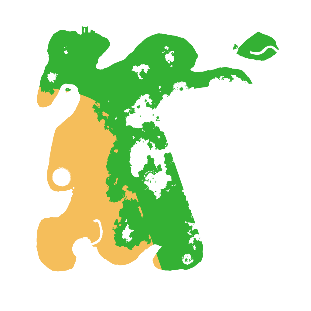 Biome Rust Map: Procedural Map, Size: 3000, Seed: 1463469022