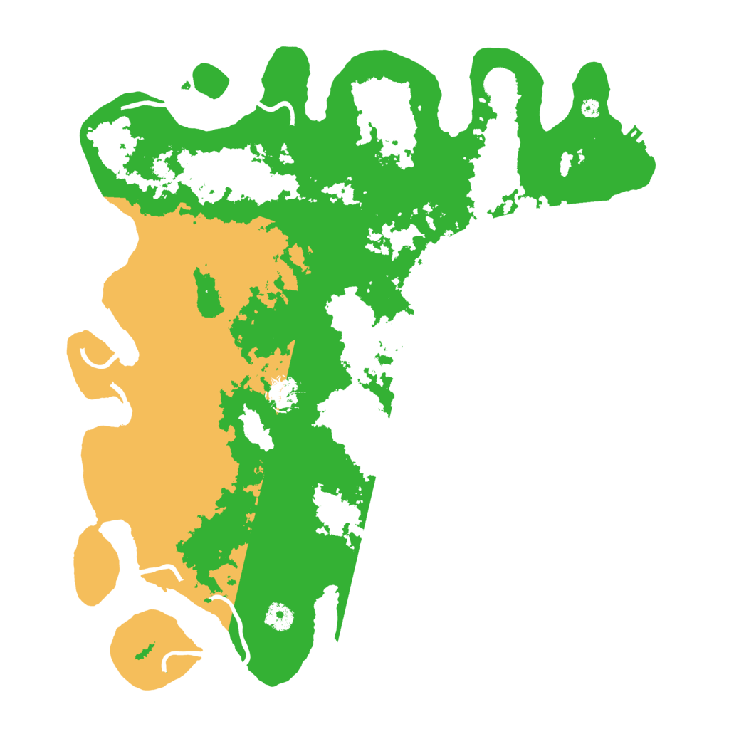 Biome Rust Map: Procedural Map, Size: 4000, Seed: 467965474